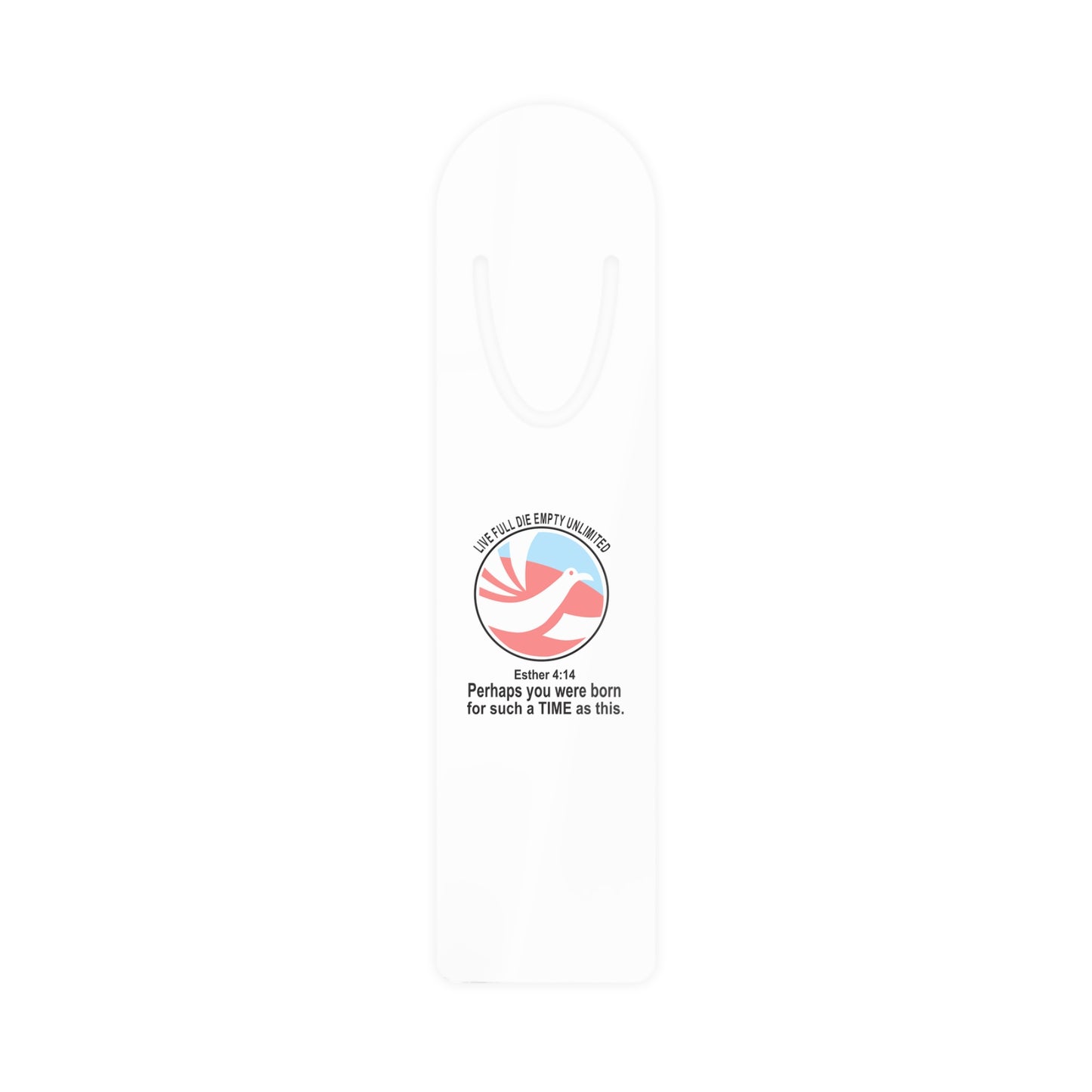 LIVE FULL DIE EMPTY BOOKMARK